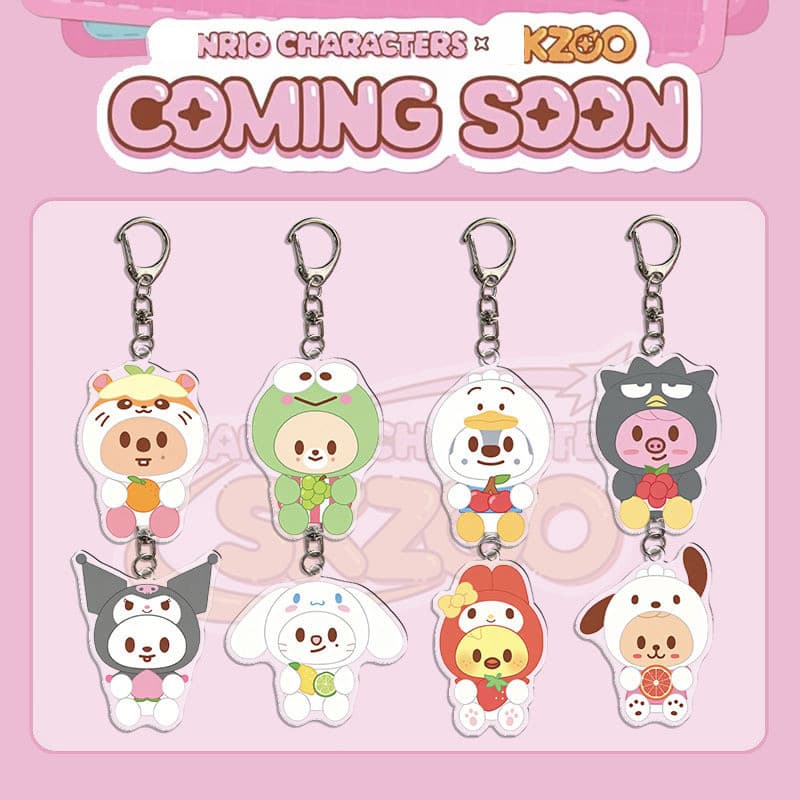 KPOP Stray Kids Cartoon Joint-Design Acrílico Chaveiro Bolsa Cabide Lembrança