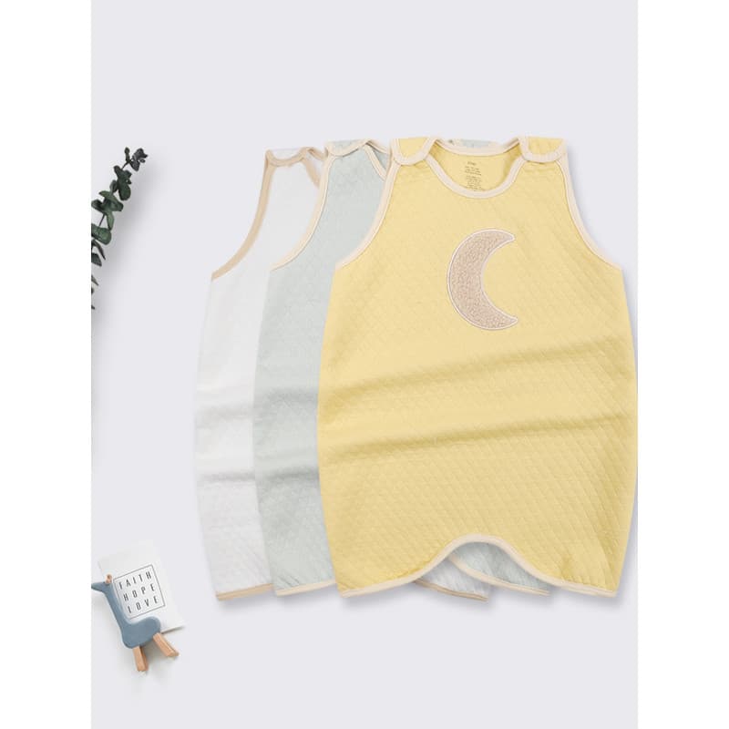 Saco de dormir para bebês, algodão puro, outono inverno, acolchoado, colete de bebê, camisola infantil, anti-resfriament