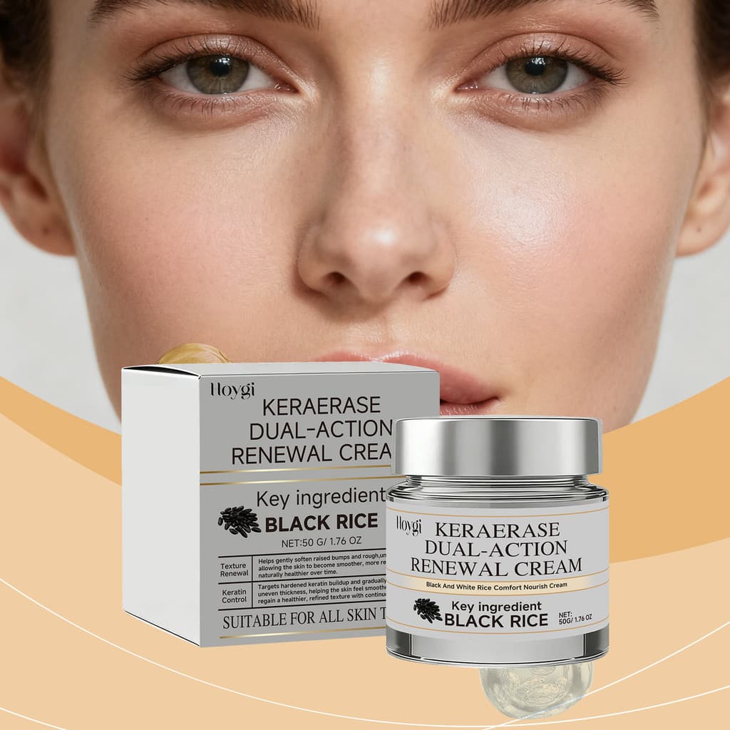 Hoygi creme de arroz preto suave hidratante claro hidratante macio suave cuidados delicados para a pele Facial cuidados
