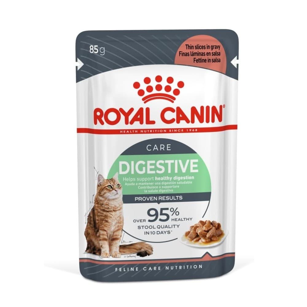 Kit 12 Sachês Royal Canin Digestive Gatos Adultos 85 G