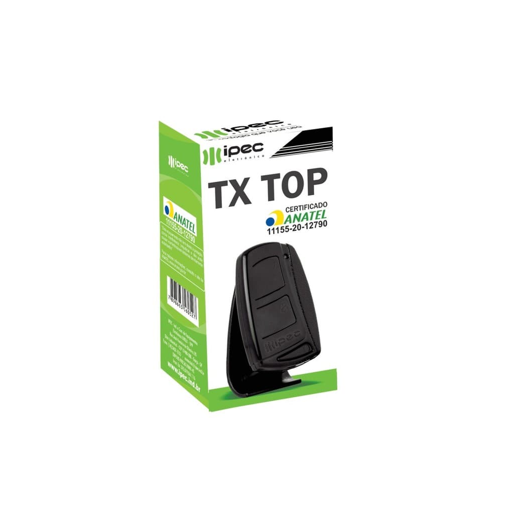 Controle Remoto IPEC TX TOP Preto