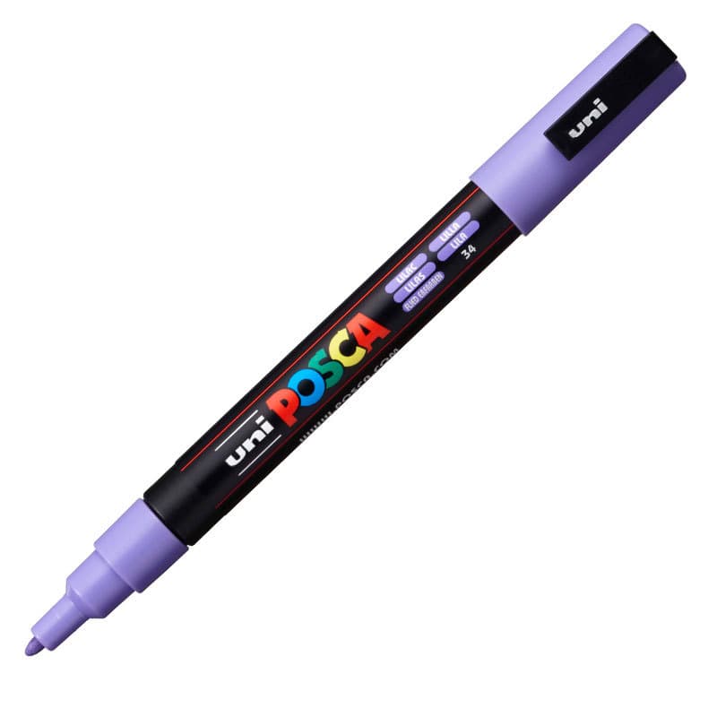 Caneta Posca PC-3M Lilás Uni-Ball