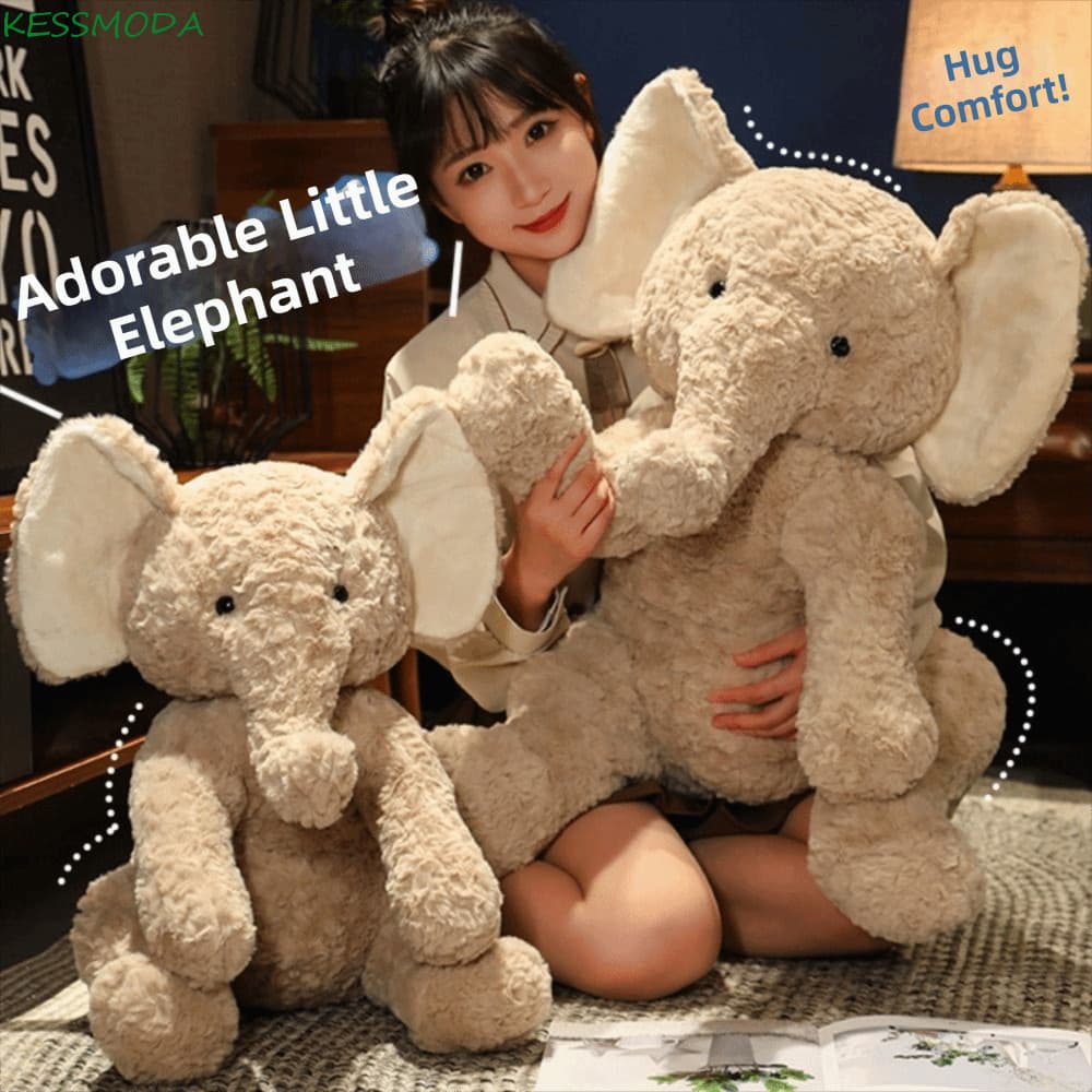 Brinquedo De Pelúcia Kesselmanmoda , De Elefante Macio Fofo , Com Orelhas Caídas Super Macias E Confortáveis