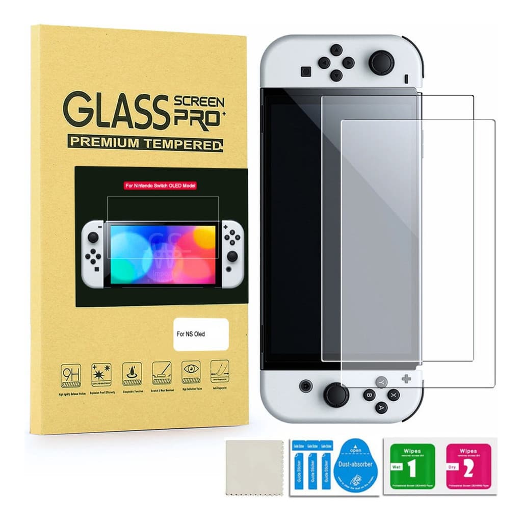Pelicula Switch OLED De Vidro Protetor Nintendo Switch Oled