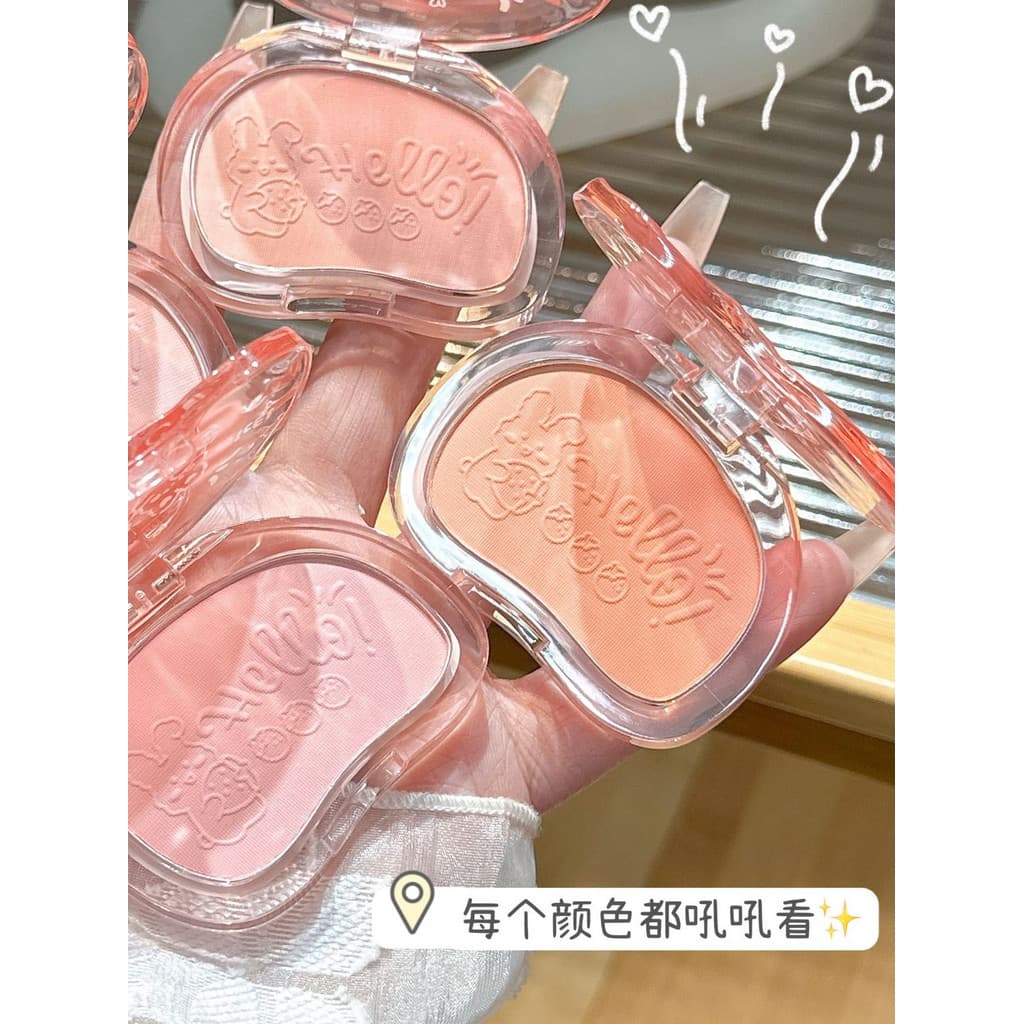 Cozinha T Tender Girl!Coreano doce menina Blush 2024 novo estilo expansão psiquiatra cor Natural Nude maquiagem pêssego