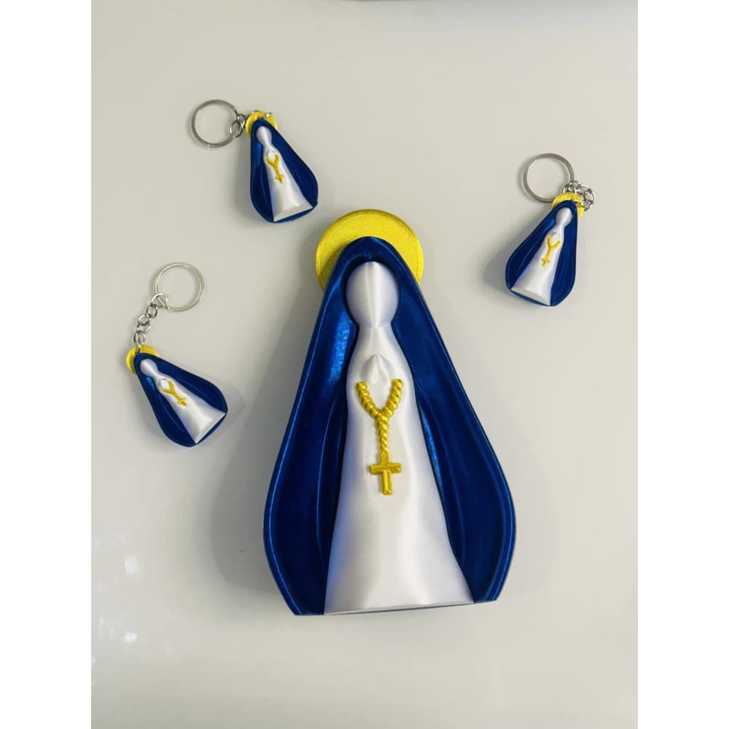 Nossa Senhora Religioso Católico Imagem Em Impressão 3d