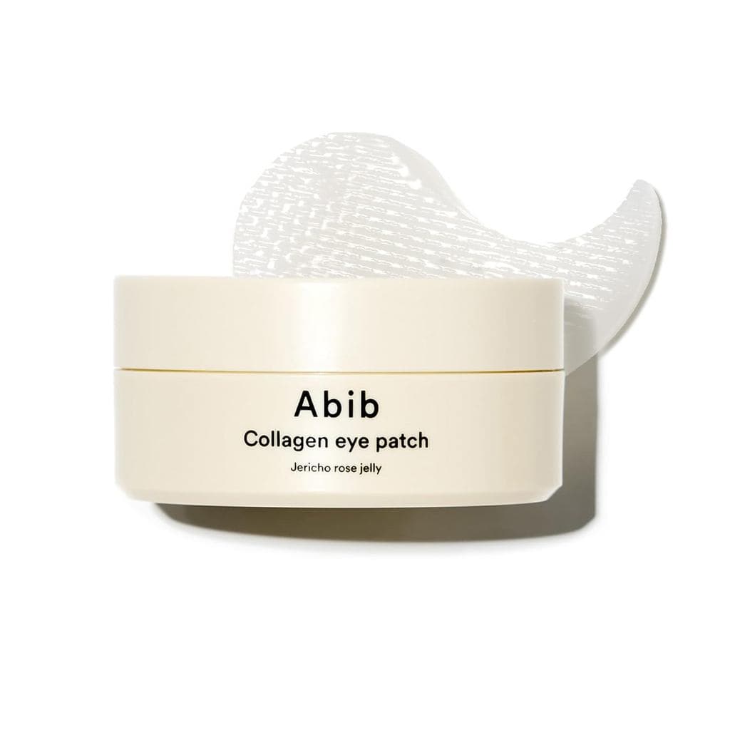 Patches para Olhos com Peptídeos de Colágeno Abib para Rugas e Linhas Finas com Extrato de Rosa de Jericó, 60 Unidades,