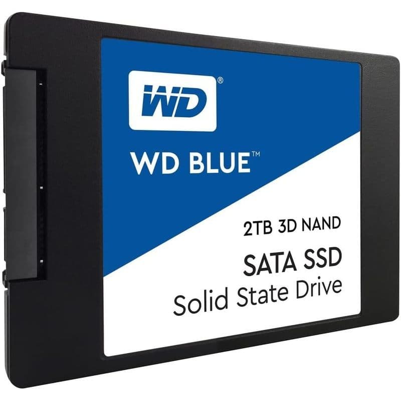 Blue Up-SSD Digital 2 Tb 6 III 560 Gb/s , M . 2 Para WDS200T2B0B WD NAND 3D Western MB-2280 , PC Interno SATA