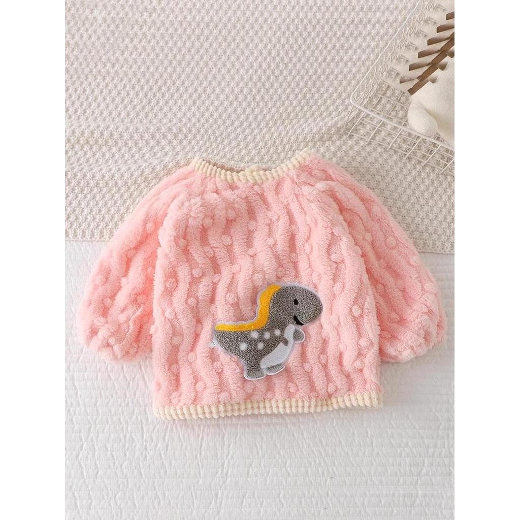 Doudou macacão de lã anti-sujo ferramentas úteis homens mulheres bebê outono inverno exterior usar roupas de proteção av