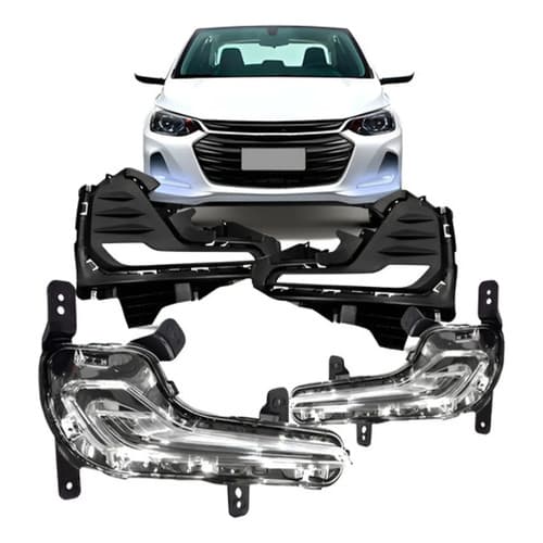 Kit Farol Milha Neblina Onix Plus / Premier 2020 Até 2024