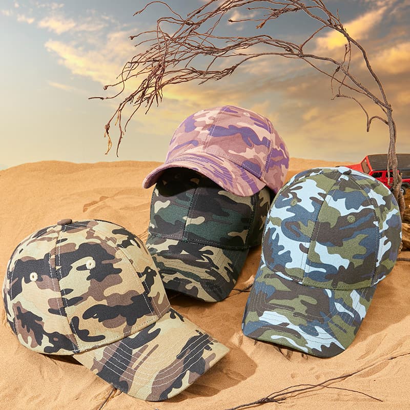 Chapéu masculino verão boné de pico masculino verão novo estilo protetor solar chapéu de sol camuflagem ao ar livre boné
