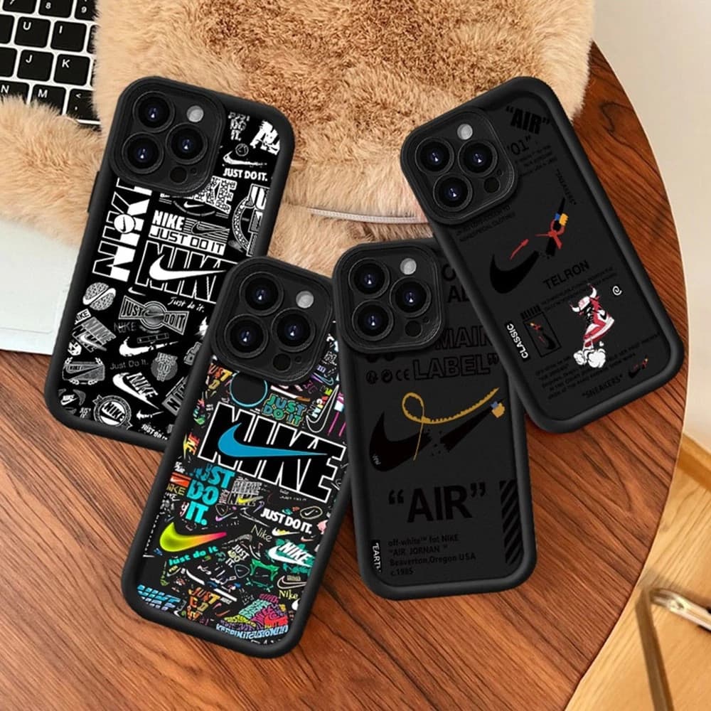 Capinha Capa Para iPhone XR 11 12 13 14 15 16 17 PRO MAX 14 15 16 PLUS Silicone À Prova de Choque Graffiti patterns