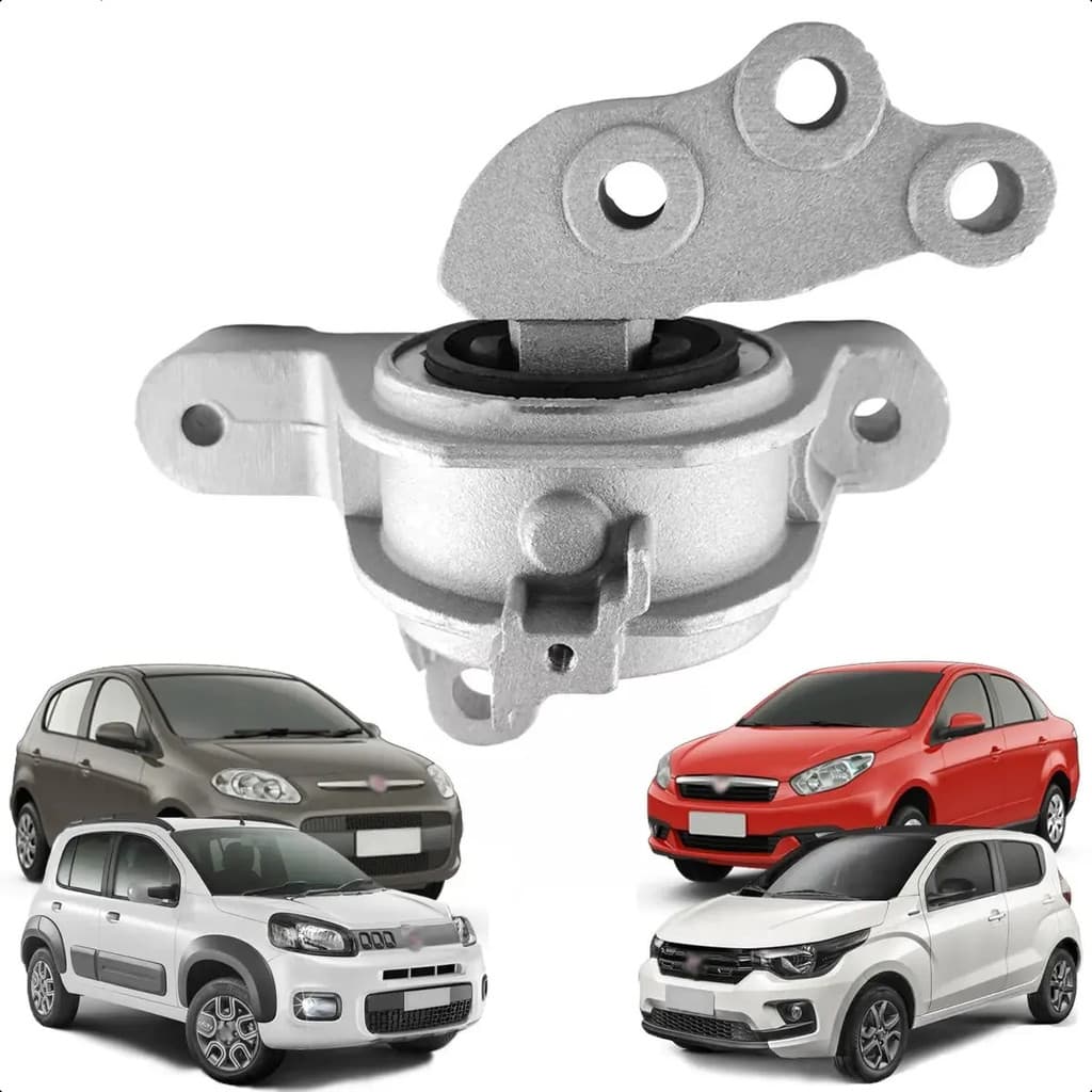 Calço Coxim Motor Lado Direito Fiat Siena Uno Mobi Palio