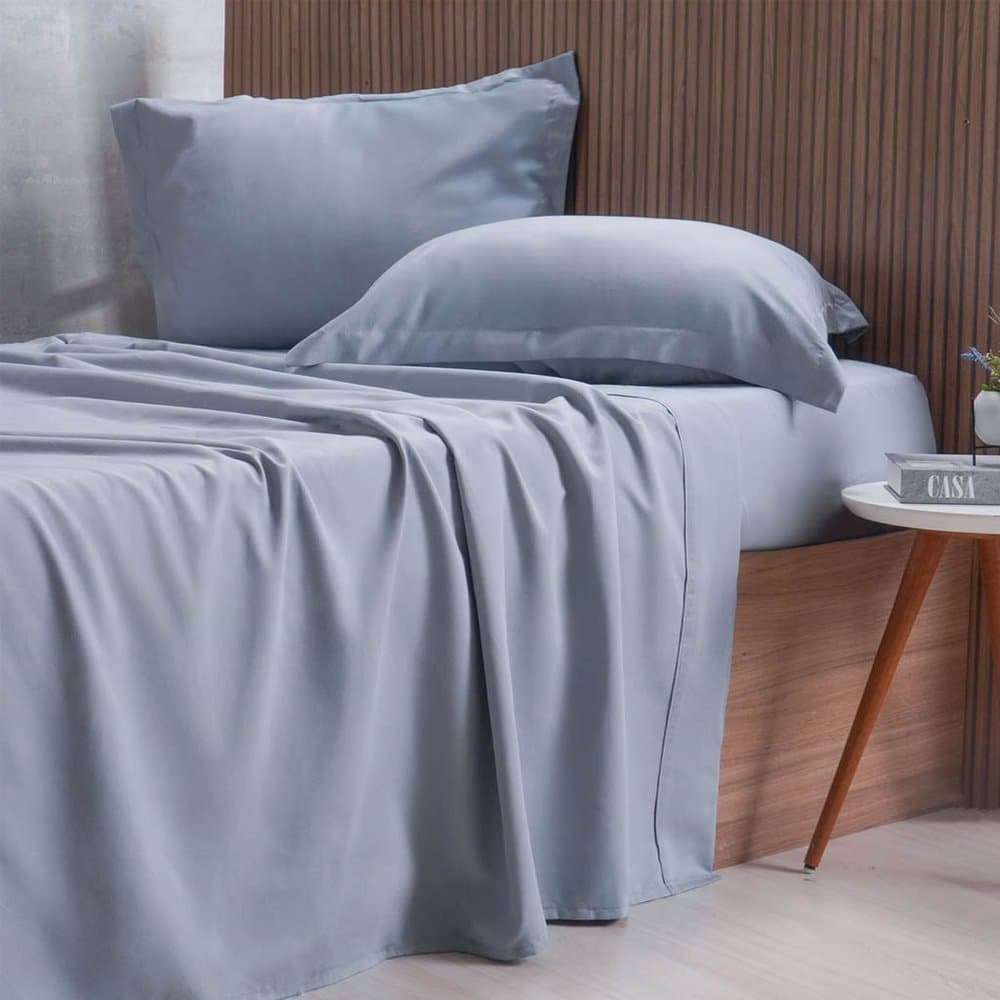 Jogo de Cama Queen 4 Pçs 1000 Fios Toque Acetinado Tessi