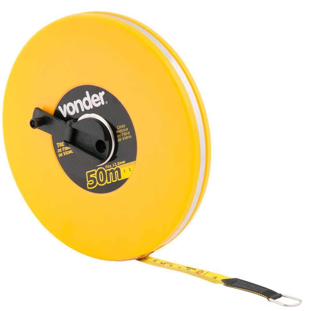 Trena 50mt Fechada Fibra De Vidro Vonder - 38.69.500.650