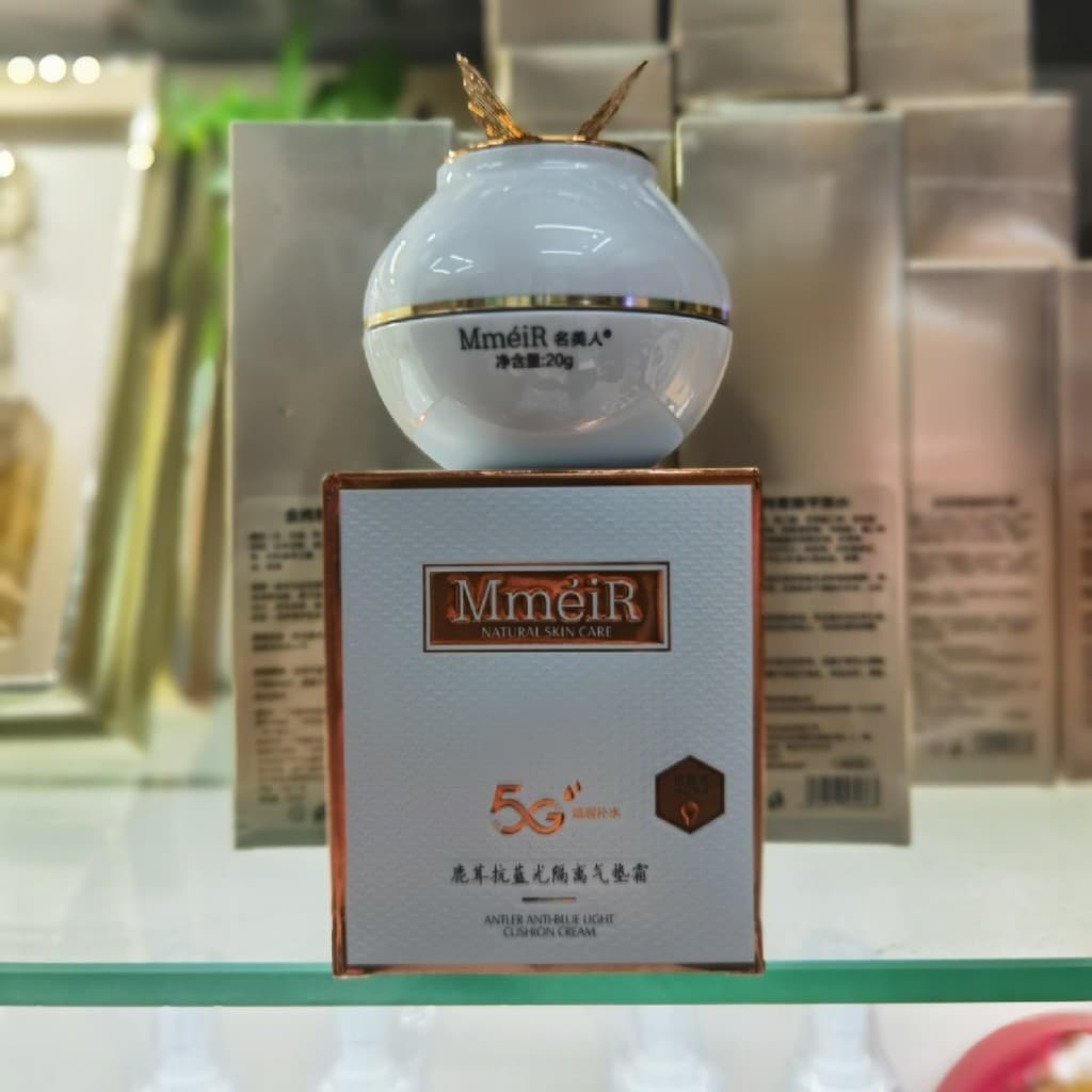 Compre 1 tiro 2 mesmo estilo famosa beleza veado Antler Anti-luz azul Base almofada creme 20g corretivo transparente con