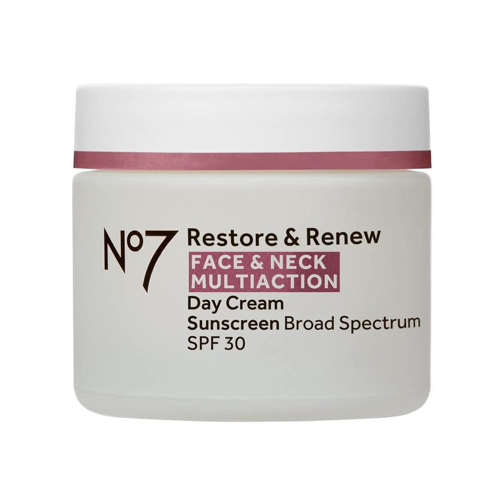No7 Restore&Renew MultiAction Rosto e Pescoço - Antienvelhecimento e Hidratante Facial