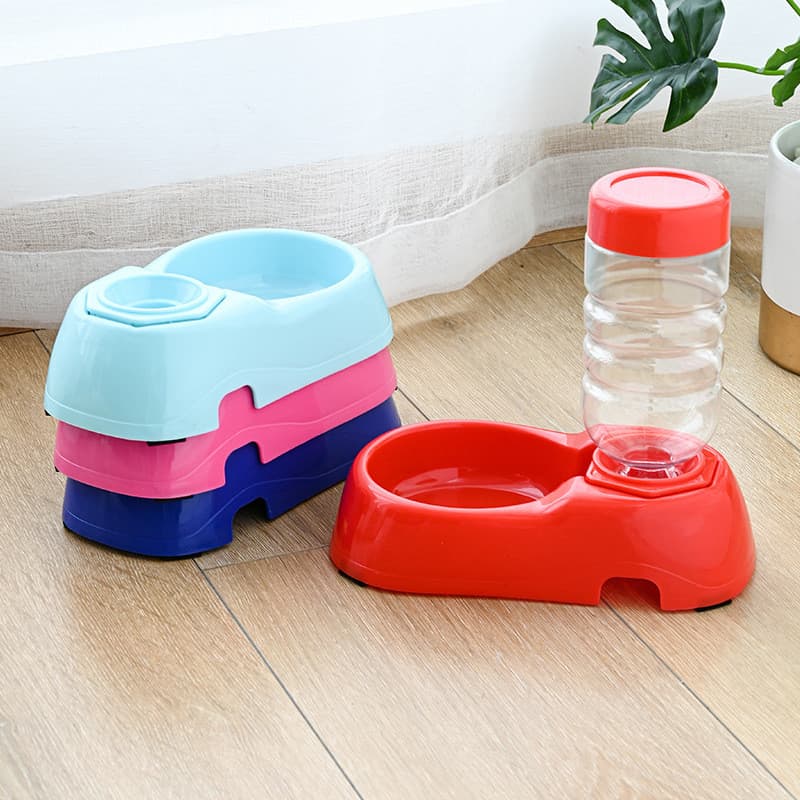 Bebedouro automático para animais de estimação, tigela de água para cães, alimentador de água para gatos, garrafa de águ