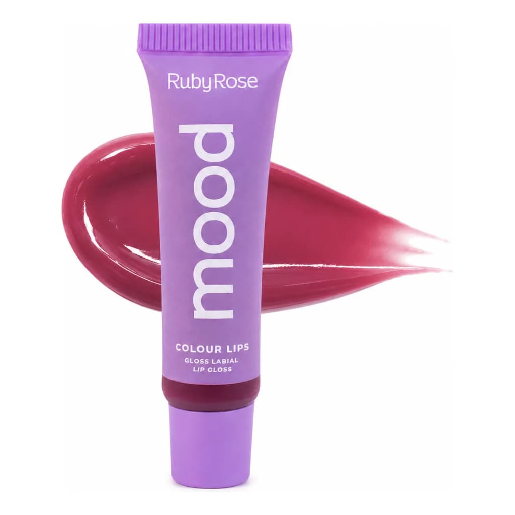 Gloss Labial Ruby Rose Mood Colour Lips Cor Modern