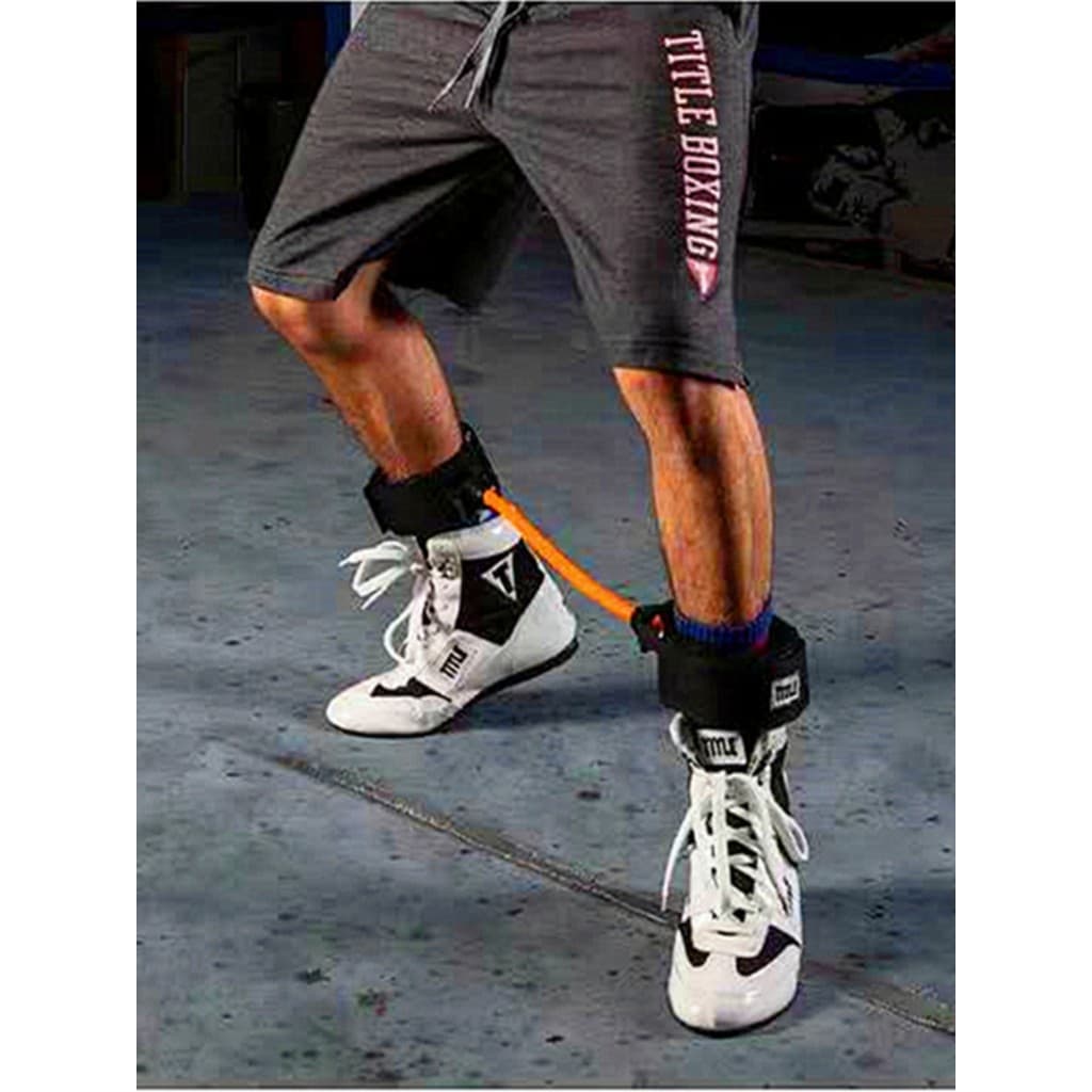 Caixa de boxe passo resistência banda dispositivo treinamento perna resistência corda elástica Sanda luta Taekwondo trei