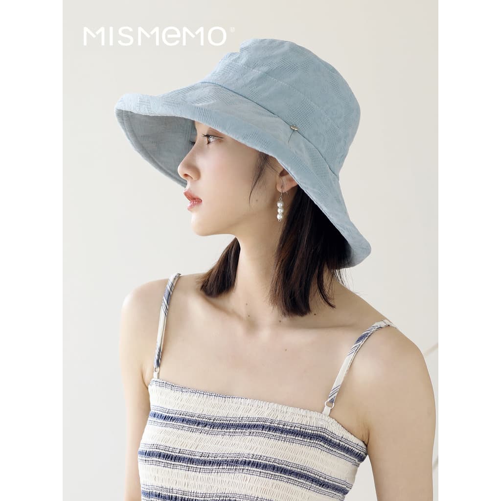 MISMEMO chapéu protetor solar feminino primavera verão estilo fino respirável dobrável chapéu de sol Anti-ultravioleta b