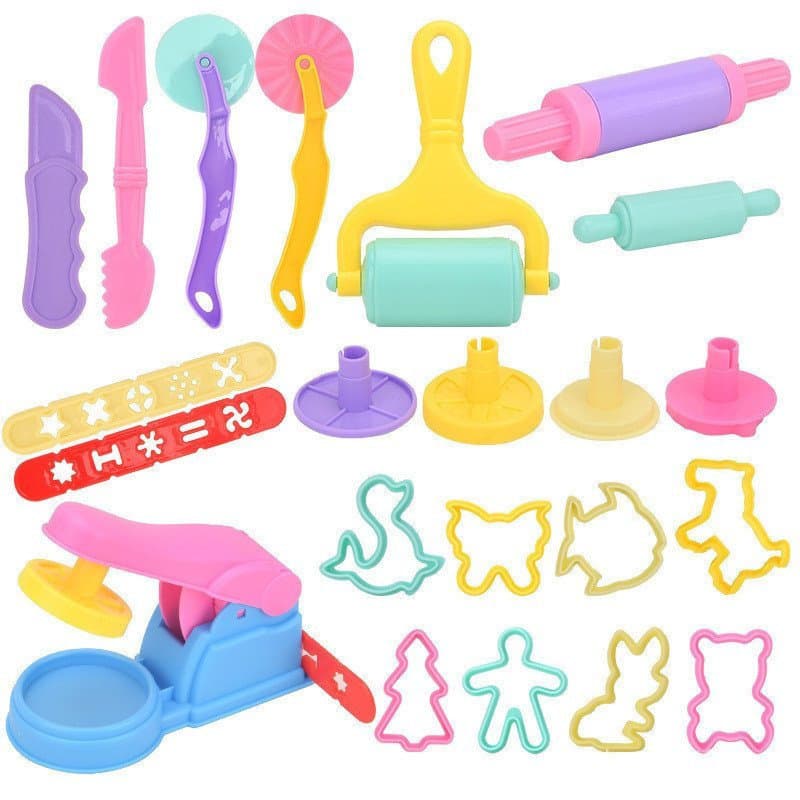 Criativo 3D Plasticine Mold Modeling Clay Acessórios De Argila Para Modelagem De Moldes Brincar De Bricolage Kit De Ferr
