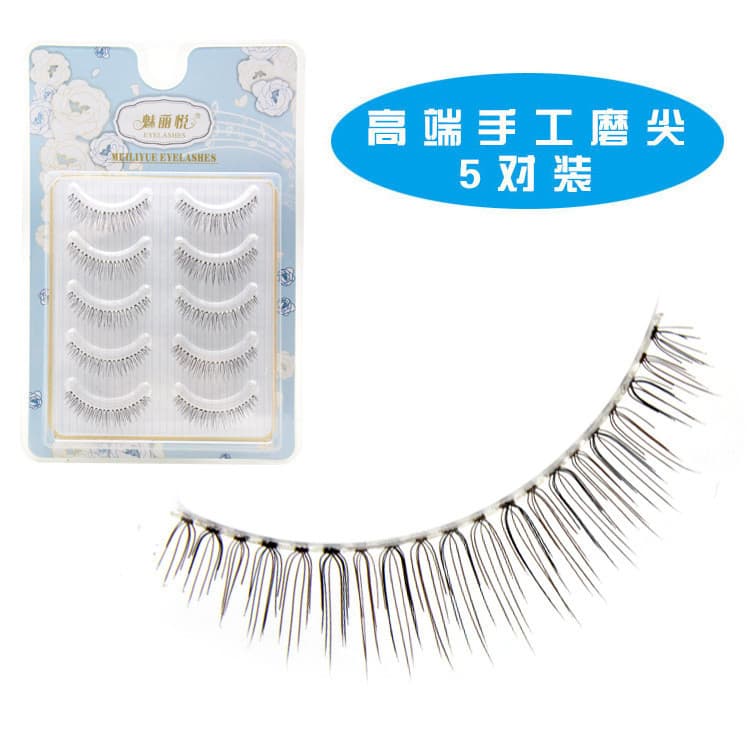 Charme 025 Cílios Postiços Afiação Natural Cílios Postiços Preto Marrom Misto Natural Cílios Curtos