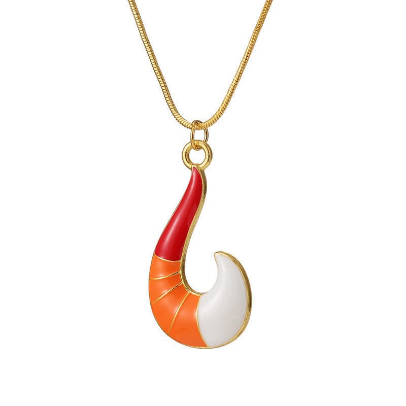Colar com Pingente de Cauda de Raposa de Anime Trixx Cobra Bone Current