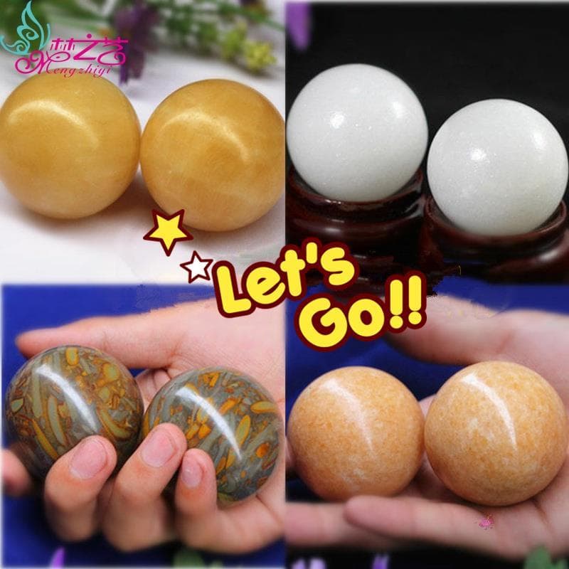 Treinamento de mão mão bola de Jade bola de Fitness handebol bola de saúde Cola masculino de meia-idade idosos massagem