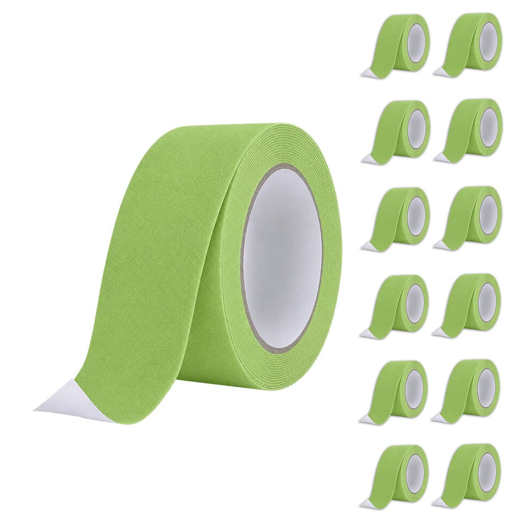 Fita Adesiva Antiderrapante Kit 12 Uni Neon Fluorescente Protege Segurança Fotoluminescente Piso Rampa Sinaliza Escada