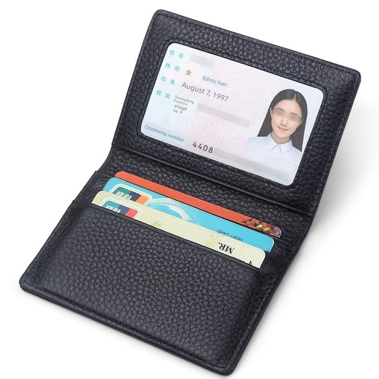 carteira masculina com ziper carteira masculina 2026 novo estilo dobrável pequeno titular do cartão textura masculina ca