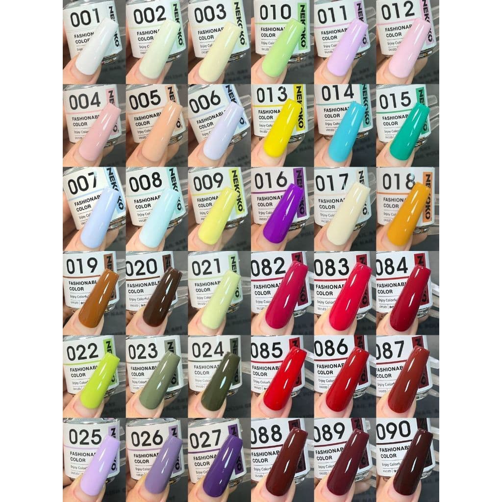 Esmalte em Gel Lab Zem Cores Variadas Unhas Nail Art Profissional Seca Cabine LED UV Pronta Entrega
