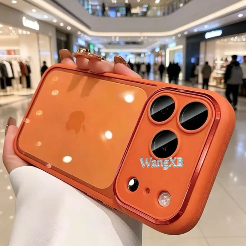 Capa Protetora Luxuosa Com Absorção De Choque , Adequada Para iPhone 17 , 16 , 15 , 14 , 13,12 Pro Max , Função Antiderr