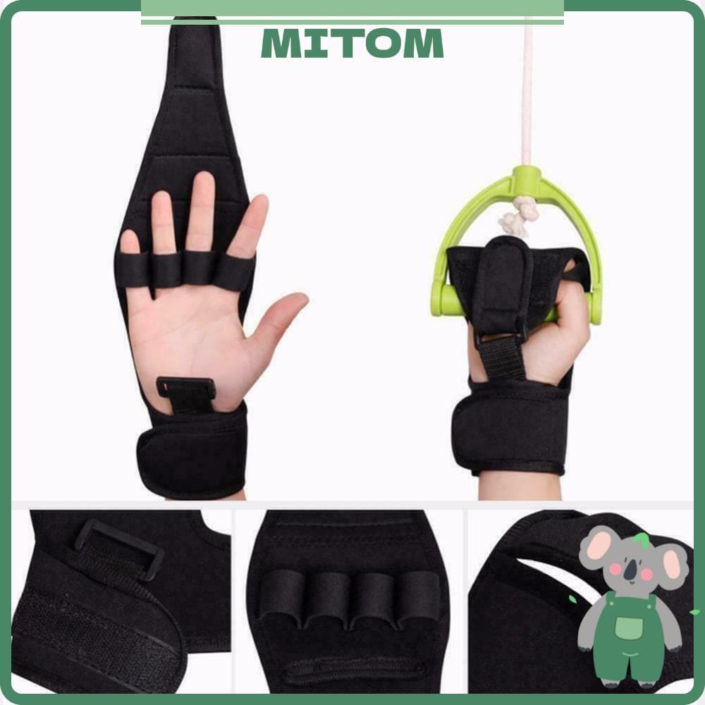 MITOM LUVA DE DEDO DE REABILITAÇÃO ANTI-ESPASMÓDICA PORTÁTIL PARA TREINAMENTO DE MÃO E EQUIPAMENTO DE EXERCÍCIO