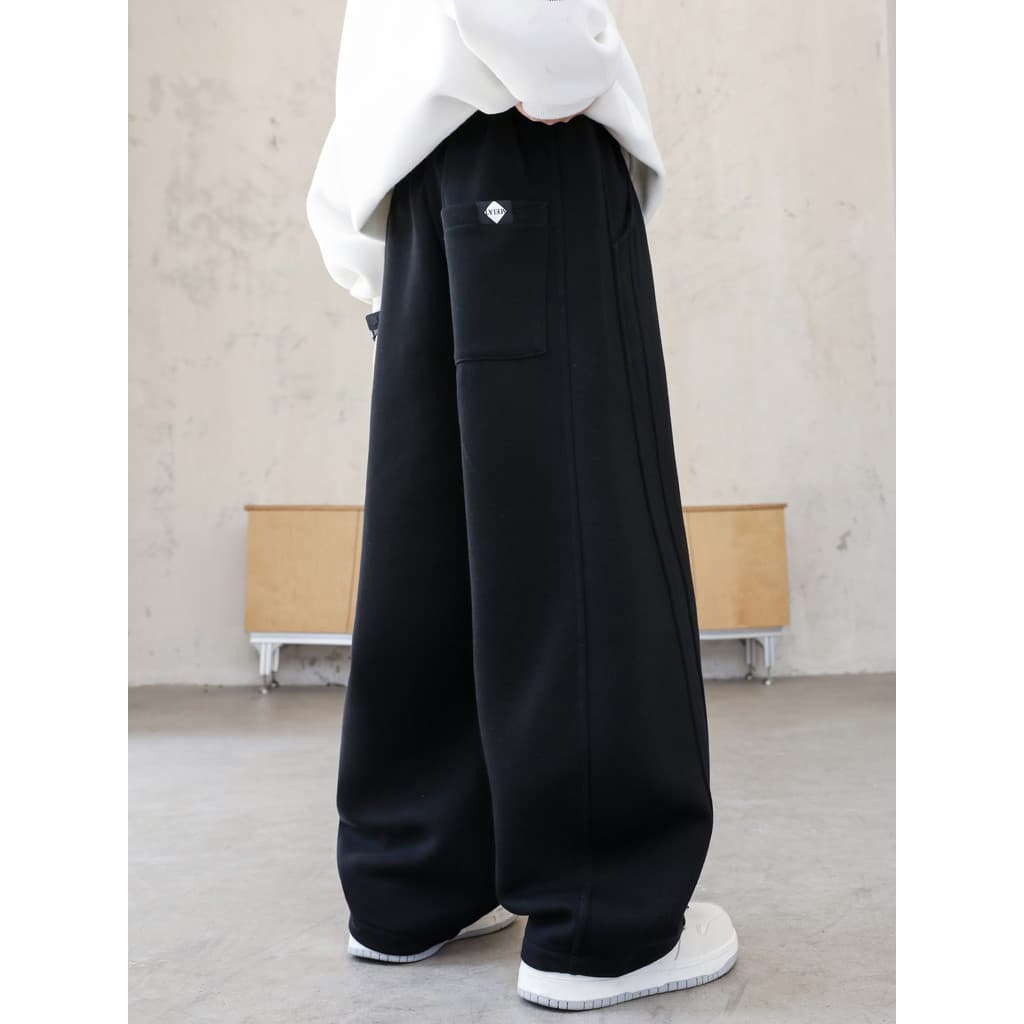 Crianças esportes Sweatpants meninos velo-calças de lã grandes meninos meninos calças casuais outono inverno novo estilo