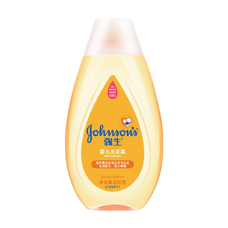 Johnson & Johnson Baby Shampoo 200g Limpeza Suavemente Cabelo e Couro Cabeludo Do Bebê Sem Lágrimas Fórmula PH Valor Sua