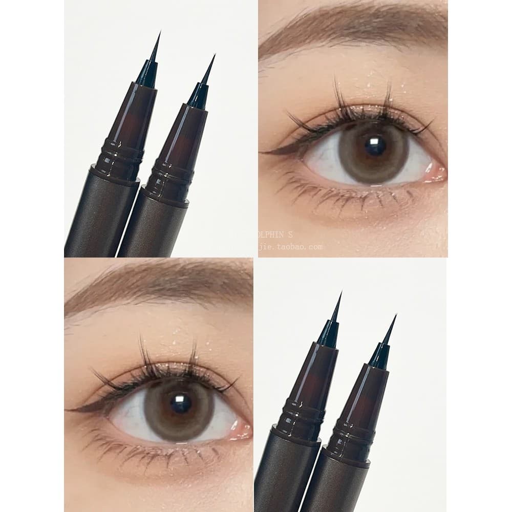 Caneta delineadora líquida ultrafina, sem manchas, secagem rápida, à prova d'água, preto, marrom, rosa, roxo, desenhar c