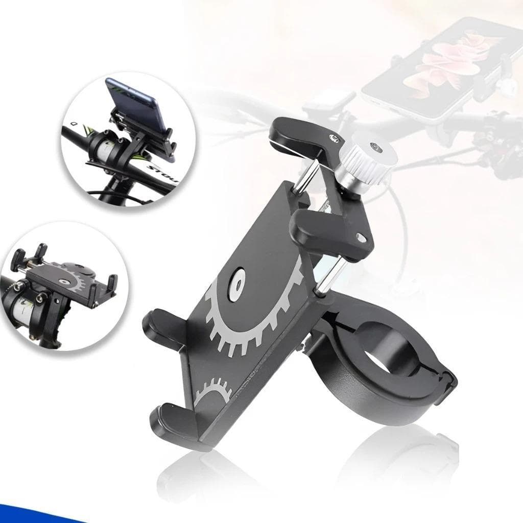Suporte Celular Alumínio Moto Gps Bike BMG-61 para GPS e Celulares Suporte Seguro e Durável Ideal para Viagens