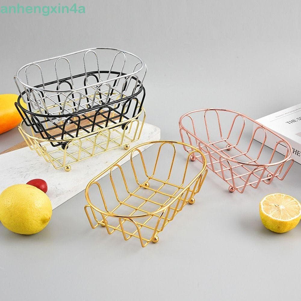 Cesta De Armazenamento De Chips De Frango Frito ANHENGXIN , Mini Batatas Fritas À Prova De Ferrugem , Balde De Lanche De