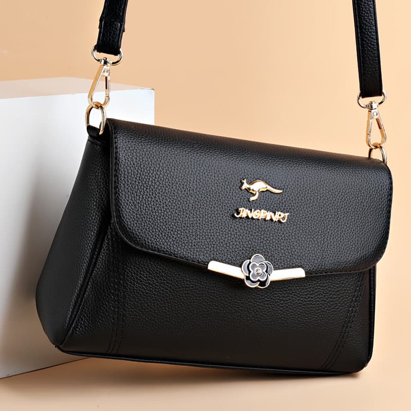 Senhoras saco 2026 novo estilo High-End textura bolsa feminina de meia-idade mãe bolsa de ombro saco do mensageiro moda
