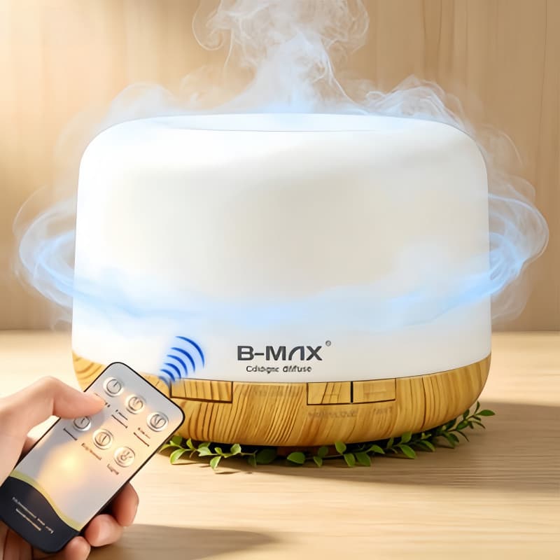Umidificador De Ar Ultrassônico | Difusor Para Aromaterapia E Umidificação Ambiental