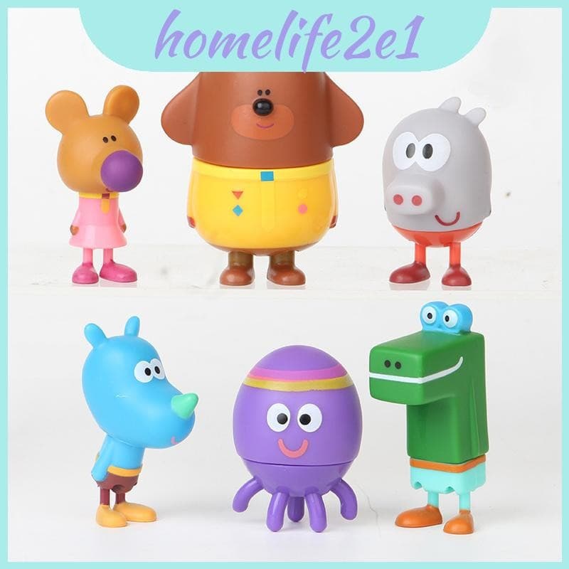 Hey Conjunto De Ornamento Duggee De 6 Peças Com Emblema Perfeito Para Presente Infantil De Férias