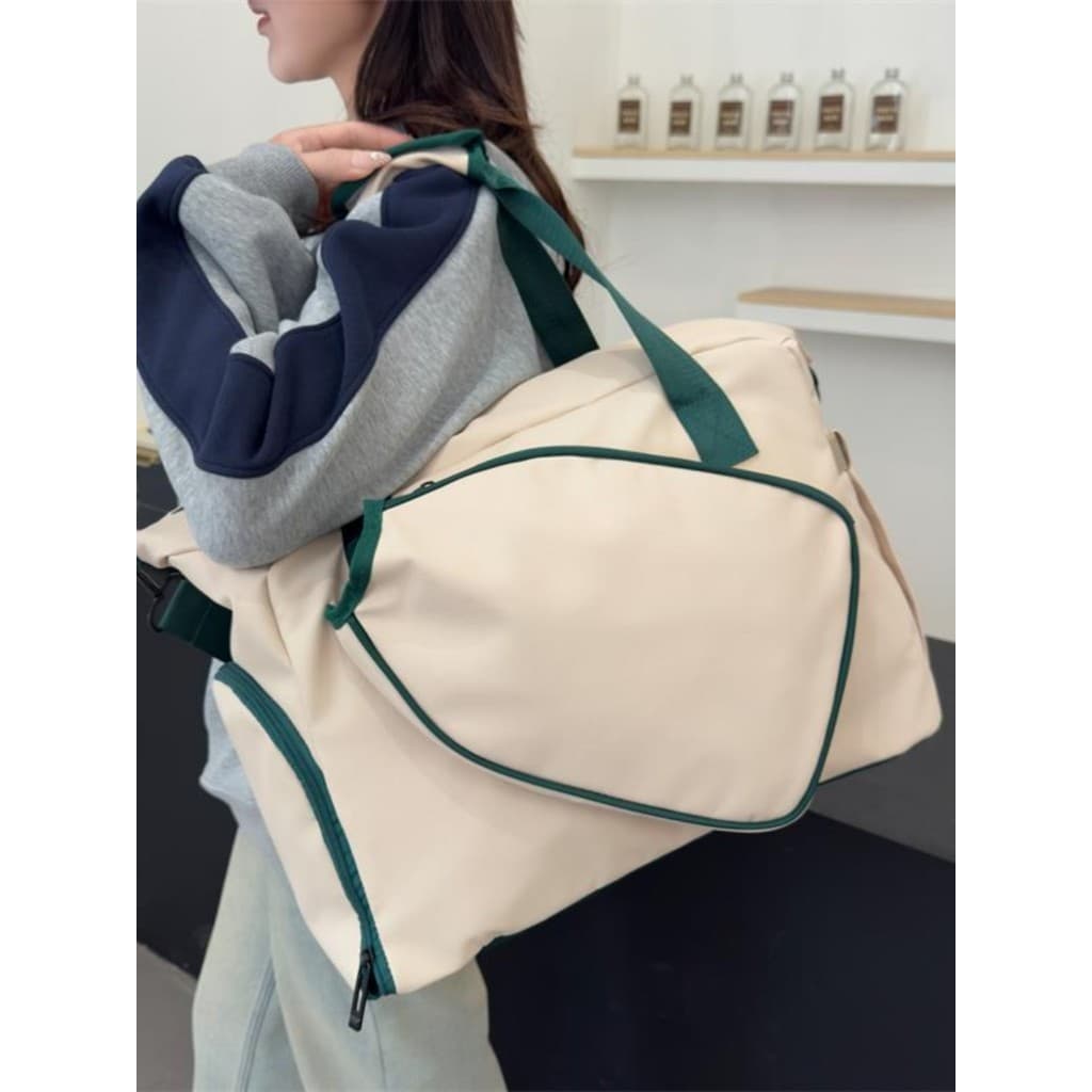 Bolsa de tênis de mesa, armazém de sapatos, bolsa esportiva com separação seca e molhada, bolsa de ombro profissional, b
