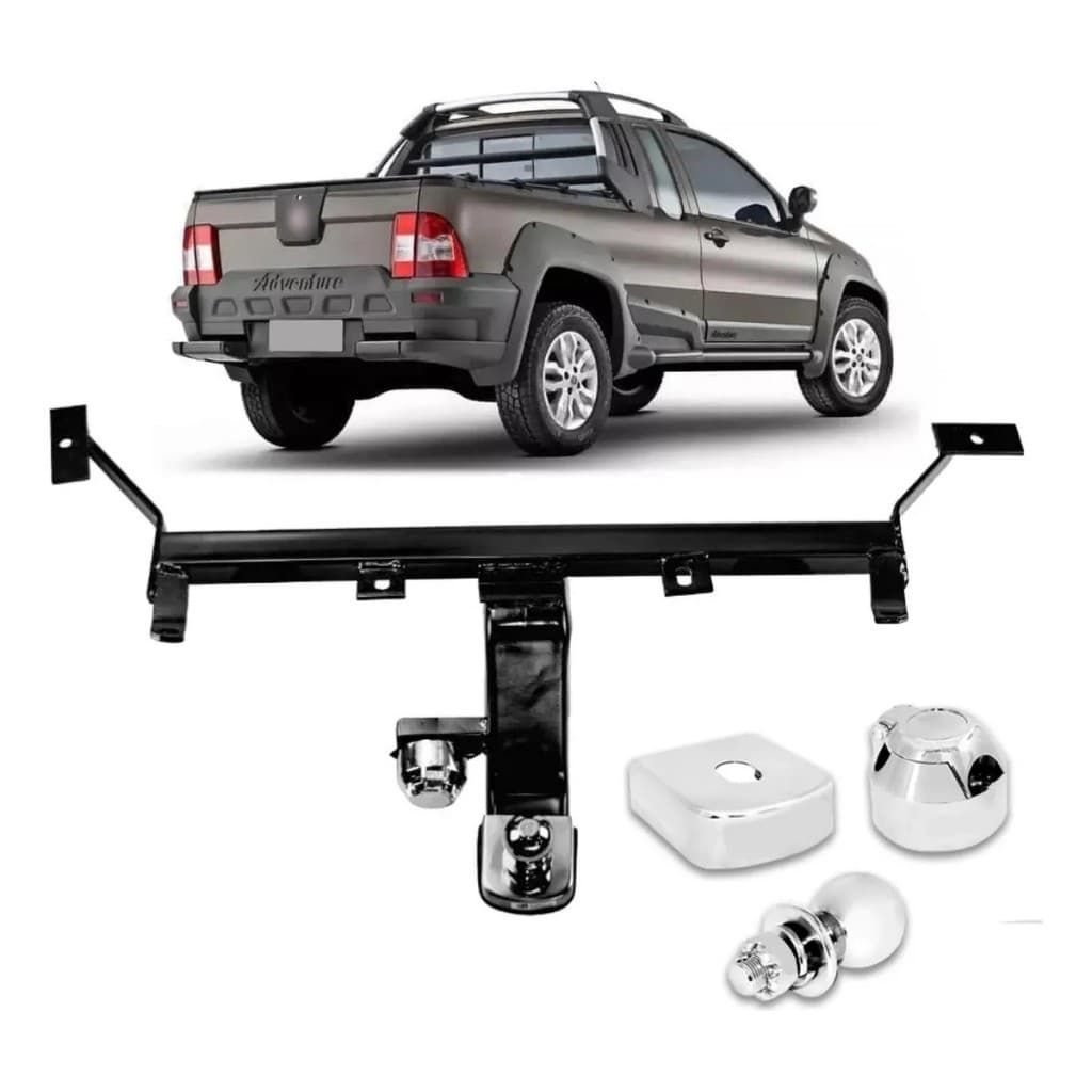 Engate Reboque Fiat Strada AdvTrek 1998 a 2020 Homologado