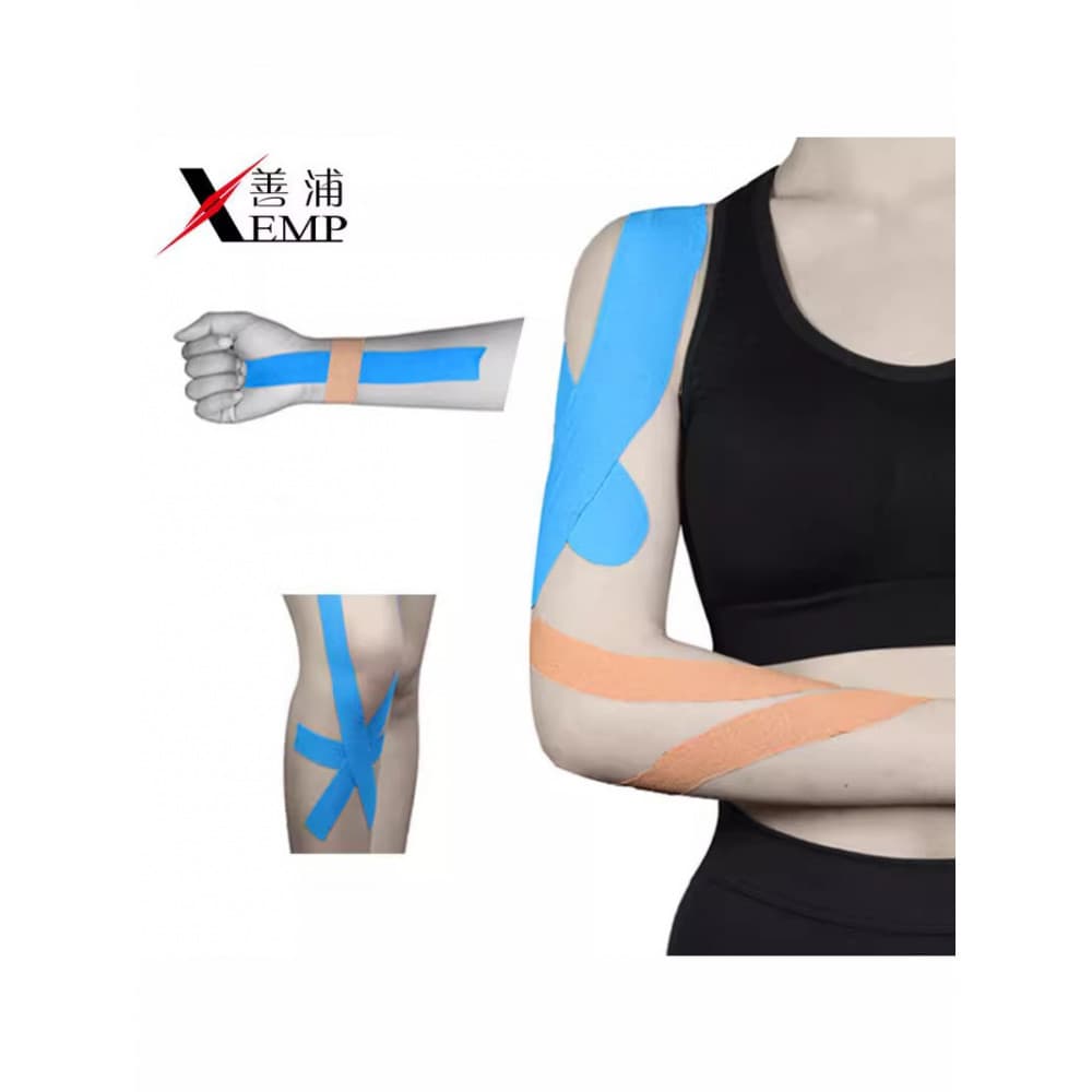 Remendo muscular A1pq801-Atlete Tensão Bandagem Tendão Remendo muscular Fita autoadesiva Efeito Intramuscular Pa