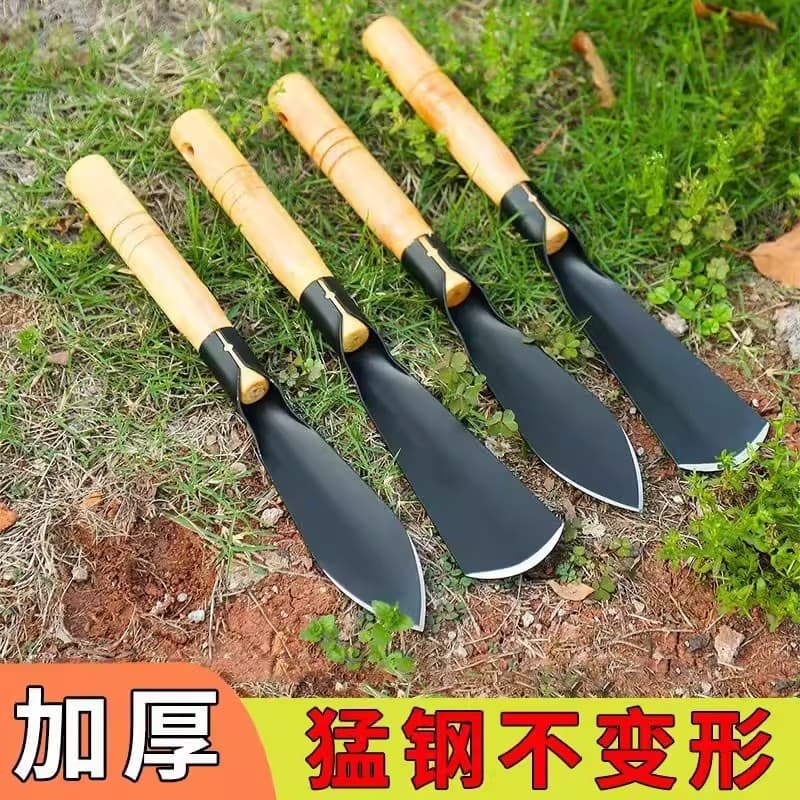Novo estilo de escavação ao ar livre ferramenta útil de vegetais selvagens pá pequena escavação de alho escavação de veg