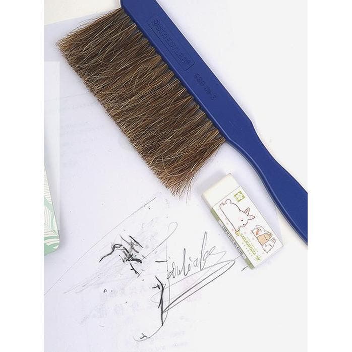 Escova STAEDTLER 98901 Alemanha STAEDTLER|Pincel de pintura|Escova de crina de cavalo|Pincel de varredura para desenho d