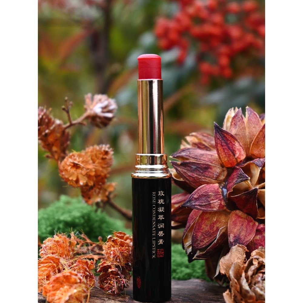 [Batom Industrial Escape | Nutrir Lábios com Flores Cor Natural] {Bálsamo Labial Condensado Rosa} Antigo 2g