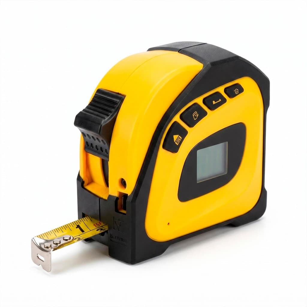 Trena Laser Digital Wassay Com Fita Métrica 5m Recarregável USB