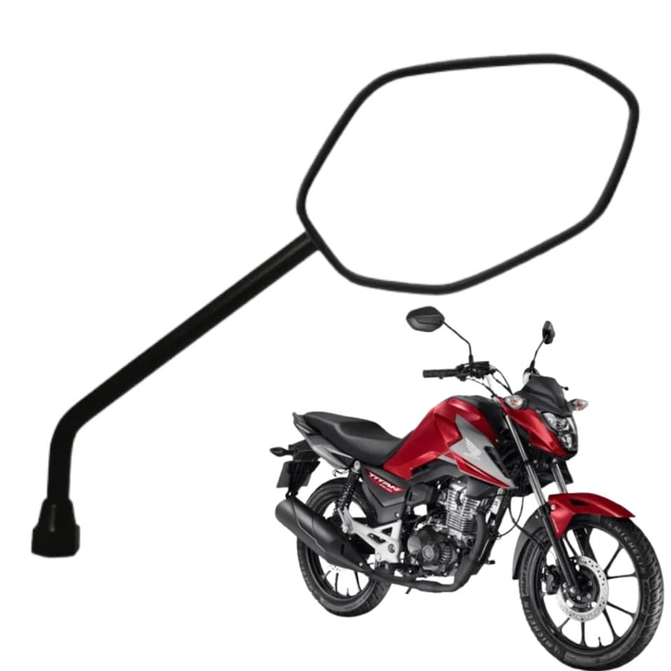 Par Mini Retrovisor CG 150 CG 160 Mod Original - KGA Moto Parts
